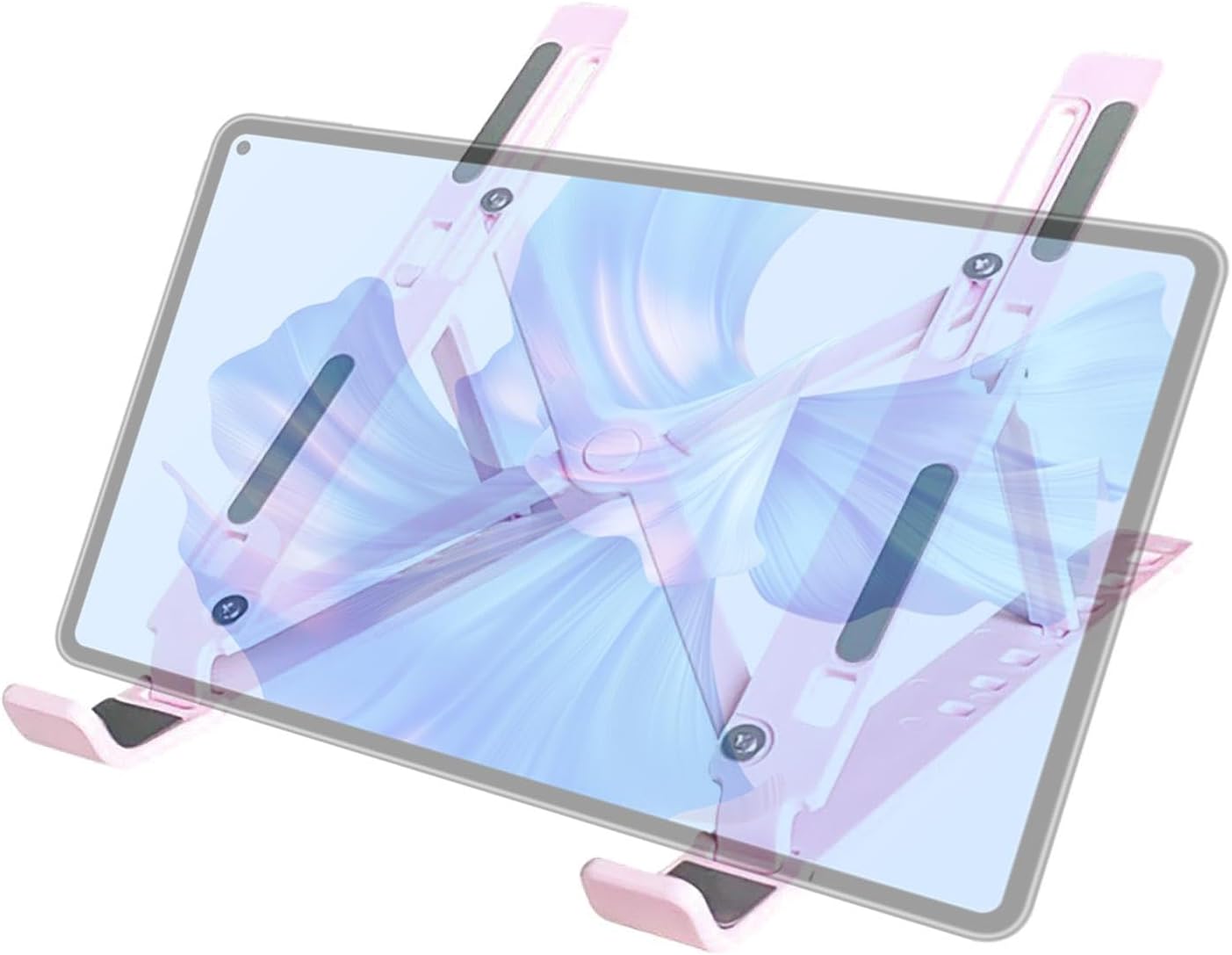 Notebook Stand Bracket | Ergonomic Pad Stand,Height Adjustable Alloy Cooling Laptop Riser for Notebook, Laptop, Computer, PC