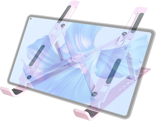 Notebook Stand Bracket | Ergonomic Pad Stand,Height Adjustable Alloy Cooling Laptop Riser for Notebook, Laptop, Computer, PC