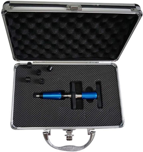 Spine Massager Adjustment Corrector, Chiropractic Adjustment Tool Set in Aluminum Alloy Box, 6 Levels Portable Therapy Manual, Set A