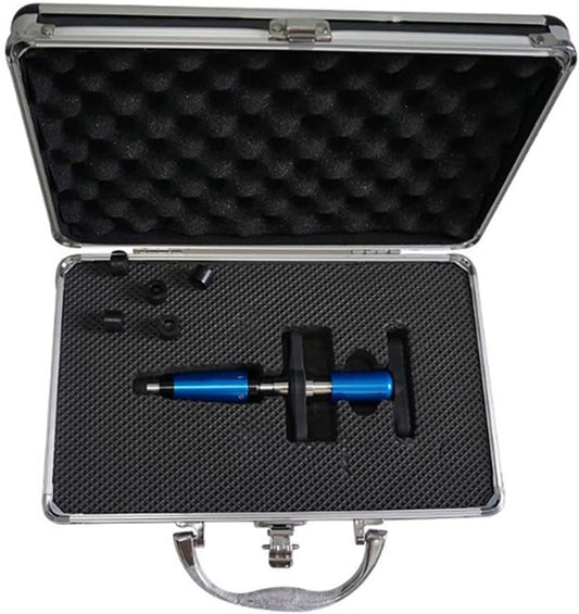 Spine Massager Adjustment Corrector, Chiropractic Adjustment Tool Set in Aluminum Alloy Box, 6 Levels Portable Therapy Manual, Set A