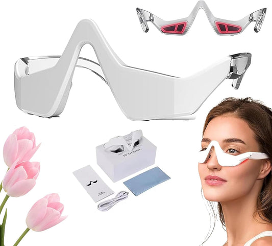 Renewa Eyelift Device, Renewa Eye Lift, Botanique Paris Under Eye Device, Under Eye Red Light Glasses for Reduce Dark Circles,Relieve Eye Fatigue,Reduce Fine Line (1pcs)