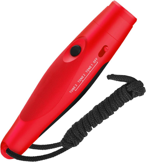 Générique Referee Whistle Electronic, Portatile Handheld Whistle, Loud, Germ, Outdoor Survival Kit, Ideal for Referees, Dog Training, Hiking Battery Operated Safety Tool,