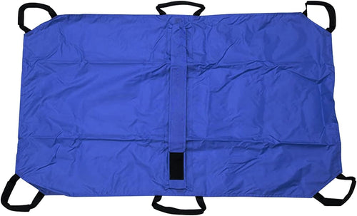Pet Stretcher, Transport Stretcher for Puppy, Multifunctional Foldable Design, Minimized Risk Transports, Patient Pet Transfer Rescue Tool with Safety Strap for Medium, Large Bunny and Cat, 120x74x3cm