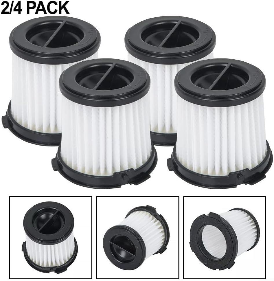 WA6077 - Set di filtri HEPA per WORX CUBEVAC WX030 e WX030 9 Essential Home Cleaning Supplies (confezione da 4)