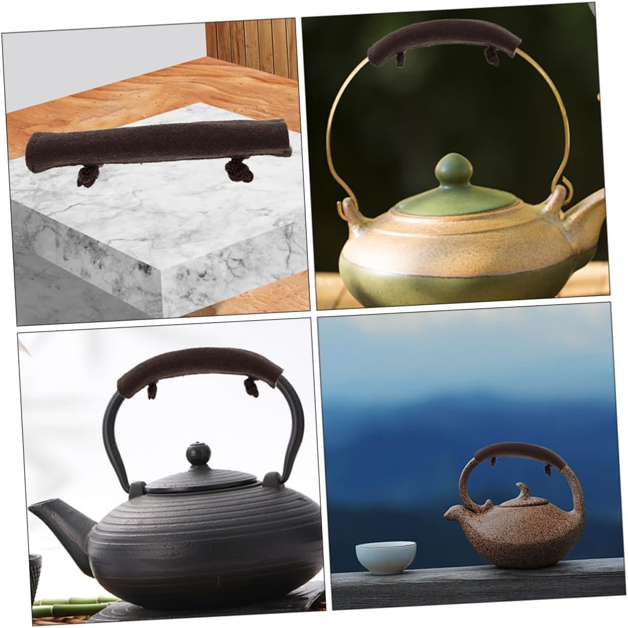 CONGARTENO Teapot Handle Protectors Kettle Handle Cover Washable Reusable for Tea Kettle