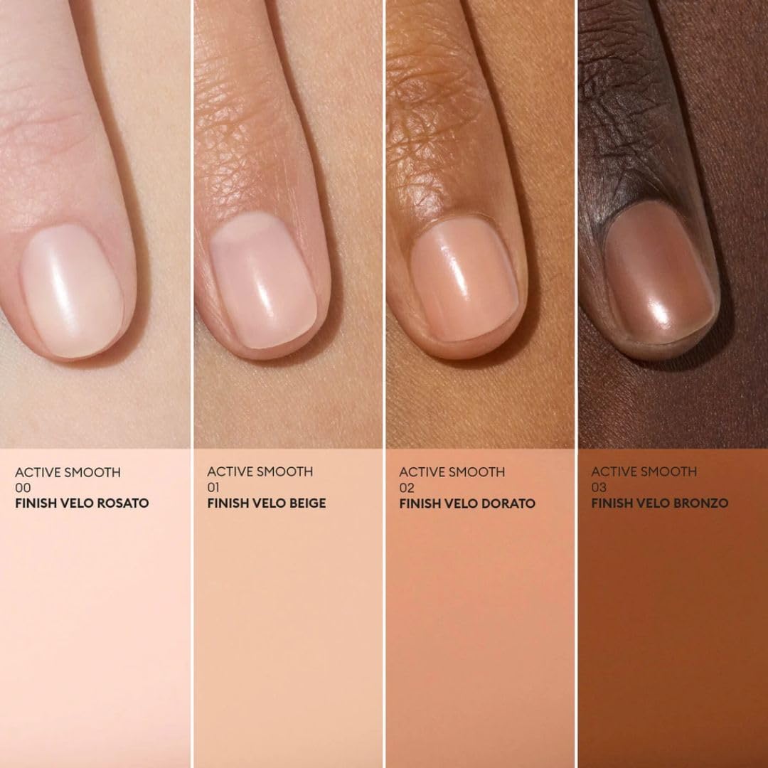Manucurist Active Smooth 00 Nail Polish Repairing Treatment Smoothing Pink - Vegan & Made in France - Nail Strengthening Polish, Nude Nail Polish - Treatment for Damaged Nails - Women's Gift
