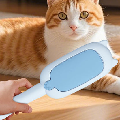 Deshedding Brush, Cat Deshedder, Pet Grooming Tool, Gentle Comb for Shedding, Comfortable Grip Handle, Ideal for Family Friends Teen, 8.66x2.36x1.97 Inches