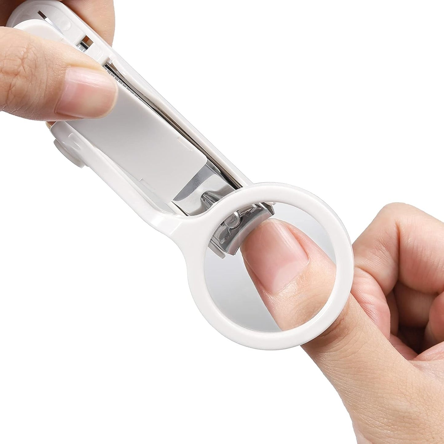 Extra Large Nail Clippers with Magnifier for Fingernails & Toenails – Arthritis-Friendly Grip - Perfect for Elderly & Low Vision Users – professional quality - sharp blades for precise cutting