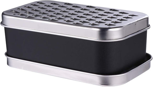 Didiseaon 1pc Grater with Storage Box Multifunctional Kitchen Gadget for Shredding Vegetables and Cheese Peeling Tool for Potatoes and More