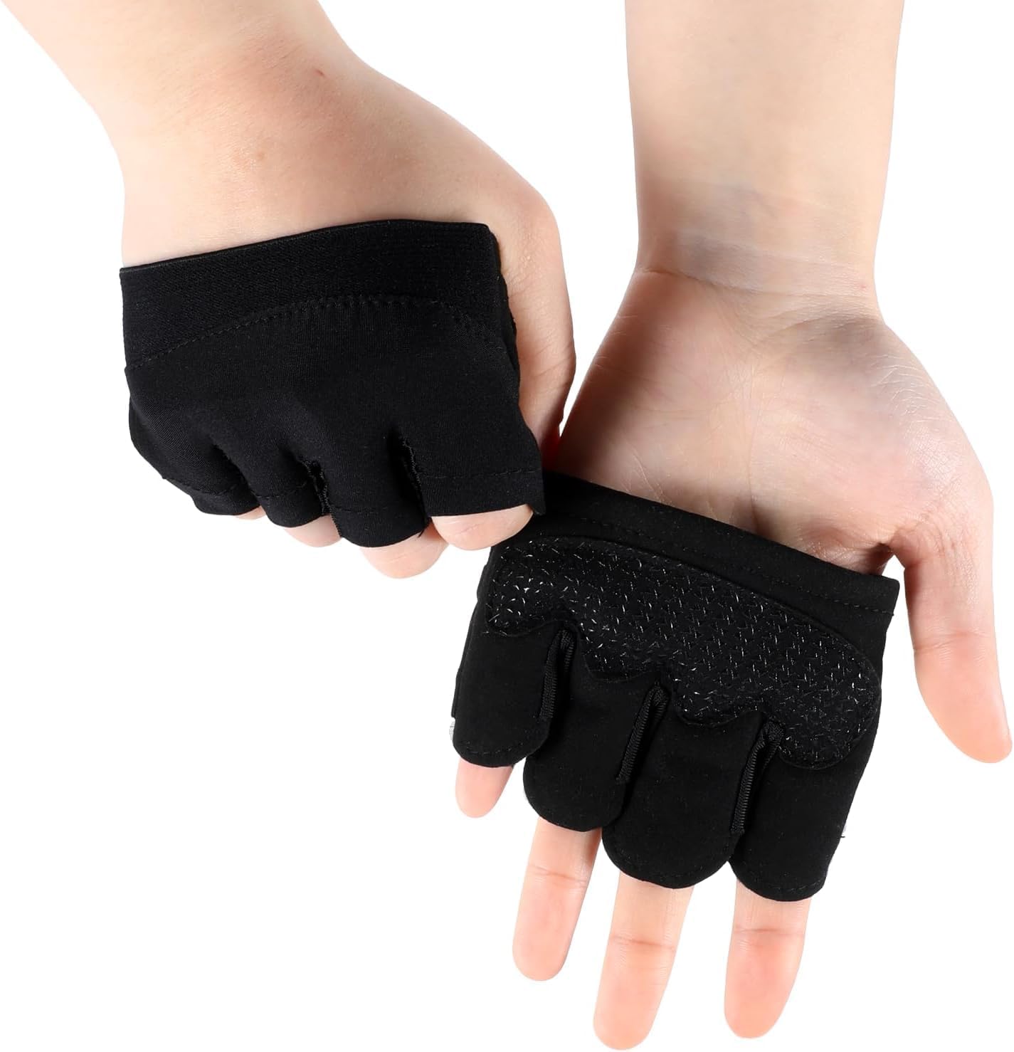 Workout Gloves Weight Lifting Gloves, Non-Slip Half Finger Workout Gloves for Gym,Portable Exercise Breathable Training for Home, Gym, Travel