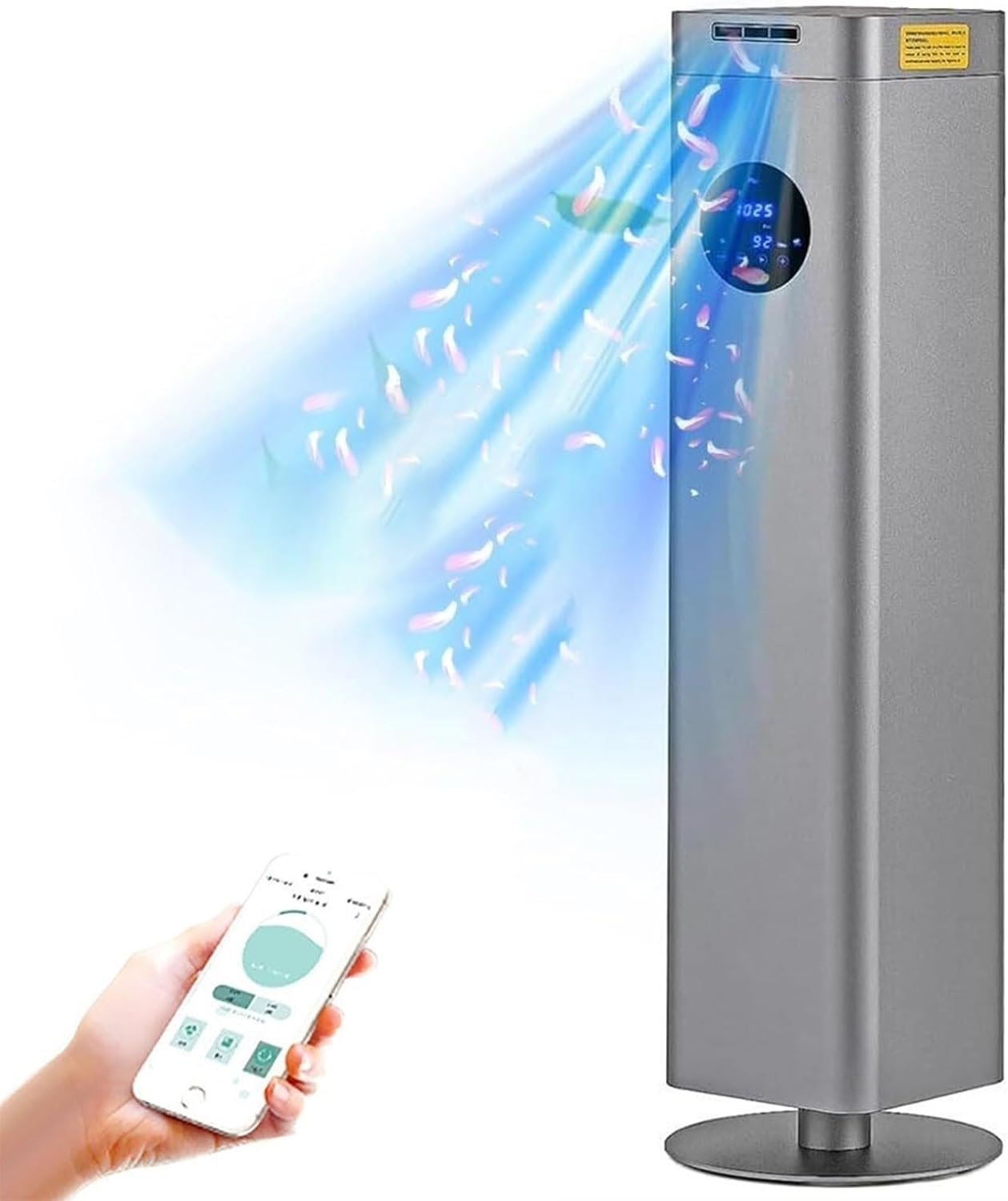 Scent Air Machine, 1500ml Floorstanding Essential Oil Diffuser, Waterless Fragrance Diffuser with Smart Control, Covering 2500-4000m³, 3 Mode to Connect, for Home, Hotel, Office, Lobby