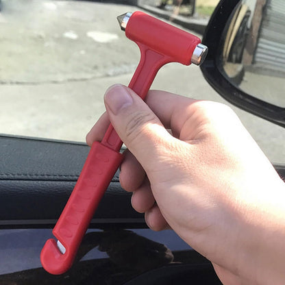 Portable Hammer Break Window Glass Hammer Multitools 2Pcs Multifunctional Emergency Car Escape Tool Car Safety Tool Escape Red, Portable