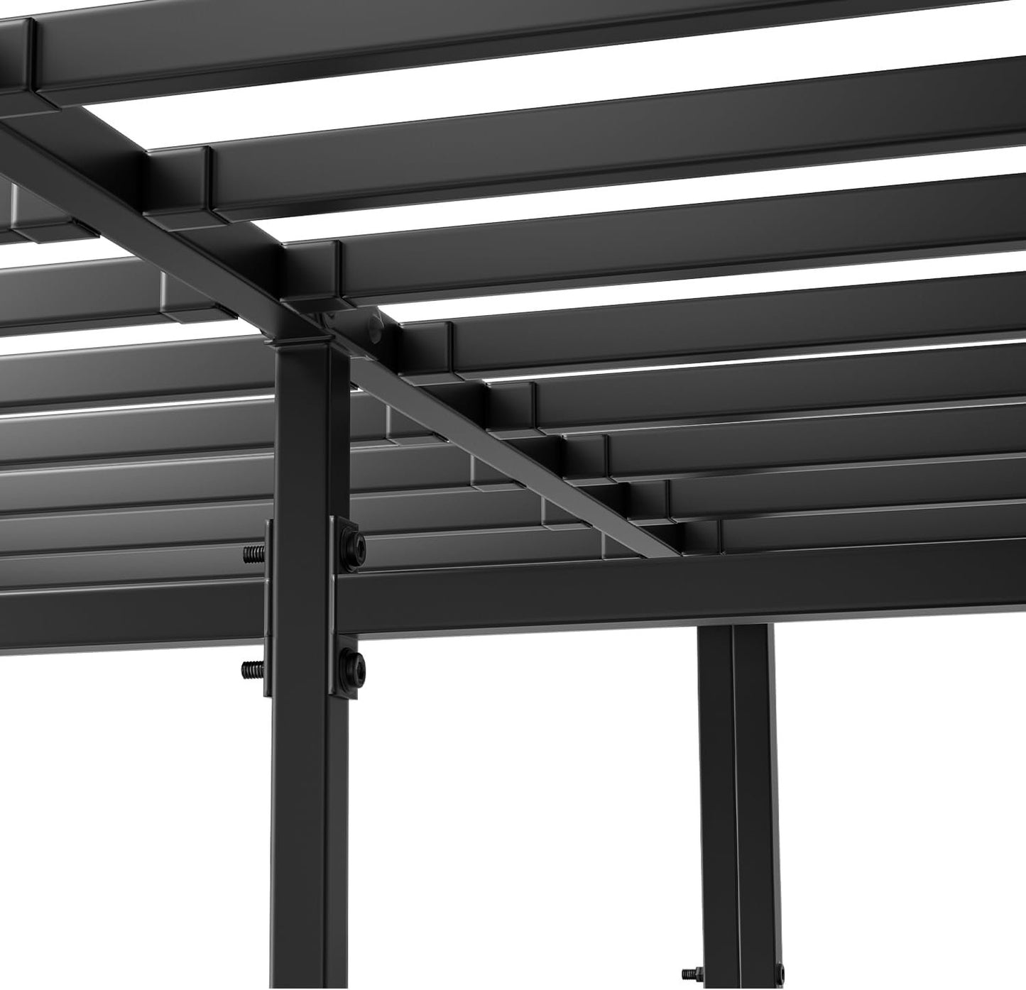 Maxzzz Full Bed Frame, 16 Inch Metal Bed Frame Platform/Mattress Foundation with Steel Slat Support/No Box Spring Needed/Easy Assembly,Full