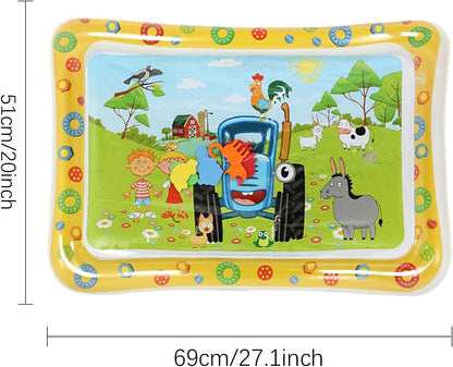 Tappetino Sensoriale Ad Acqua - Letto Ad Acqua Pieghevole Per Cani - Accessorio per Animali Domestici Gonfiabile Rinforzato per Casa Interni Esterno Soggiorno Camera da Letto Tutte le Età