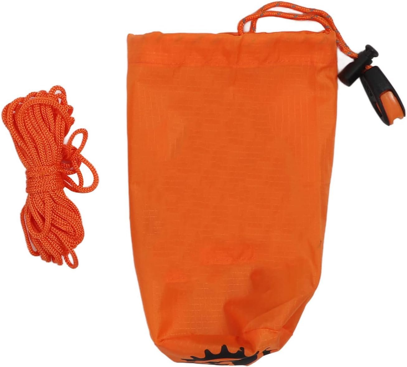 Survival Tent, Emergency Shelter Camping Tent with High Performance PE Aluminum Film for Outdoor Emergency (Orange Tent) (Orange Tent with Storage Bag)