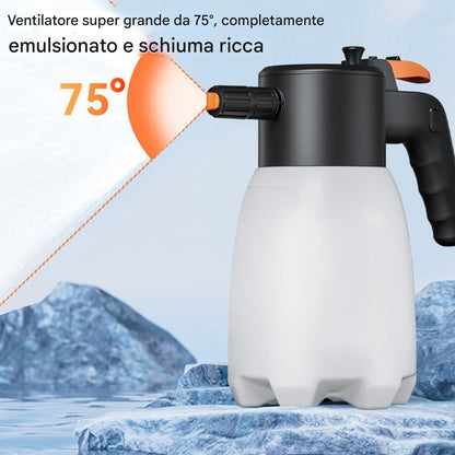 Car Wash Sprayer, Multifunctional Foaming Sprayer, 1.8L Electric Cleaning Tool for Efficient Vehicle Care, Reusable Auto Supplies for Daily Maintenance, Car Detailing