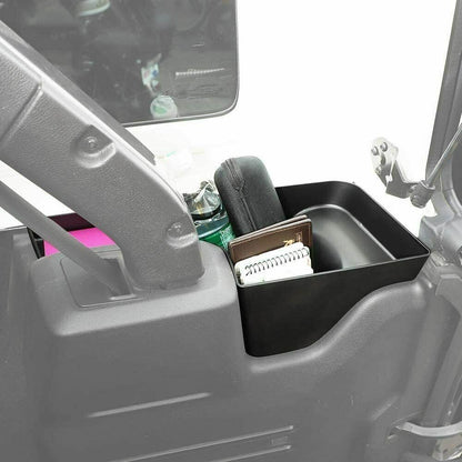 YOCTM Wheel Well Storage Bin Rear Trunk Organizer Tray For 2018-2023 Jeep Wrangler JL JLU Rubicon Sport Sahara Interior Storage Accessories Black (Trunk Storage L&R)