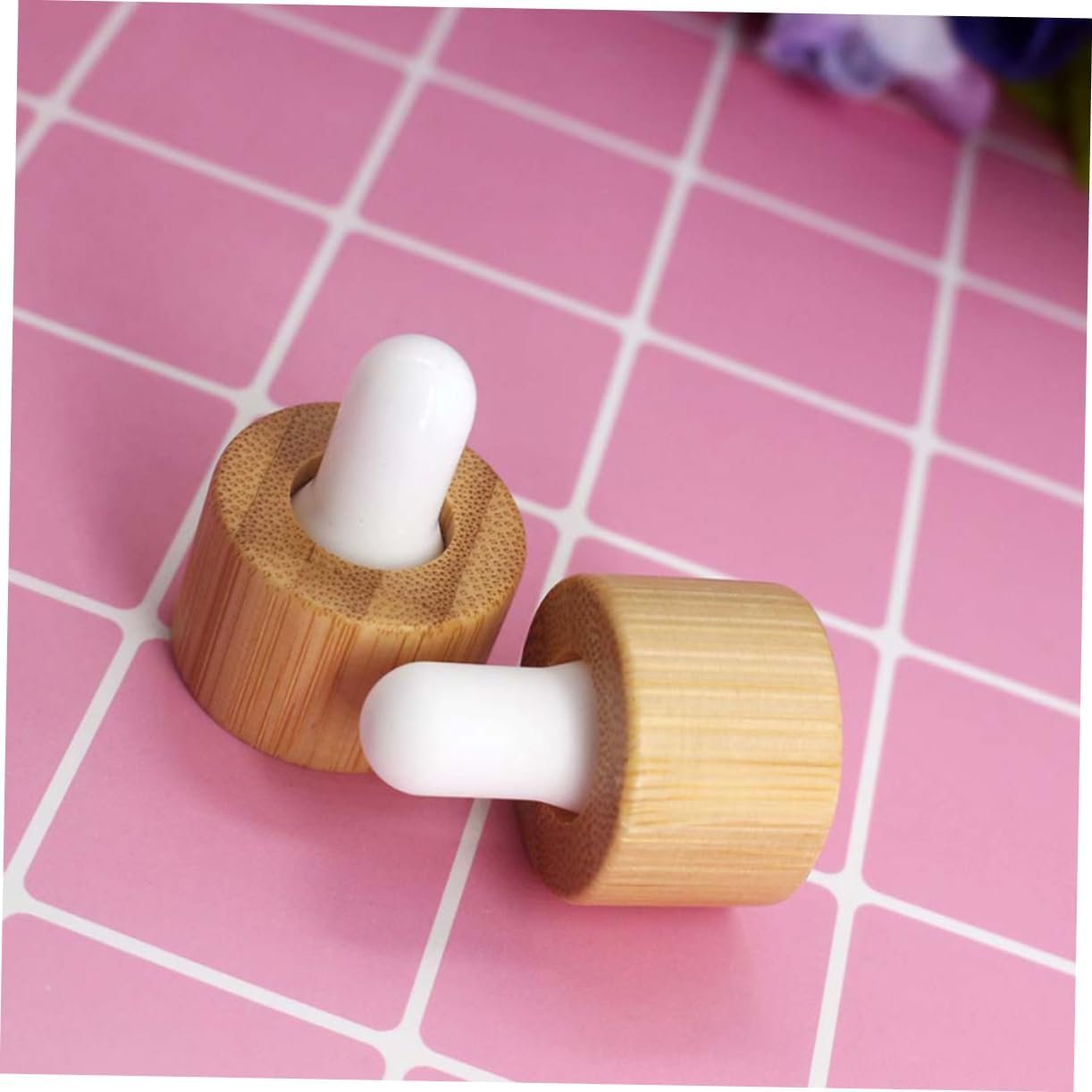 SOIMISS Replacement Bottle Lids Essential Oil Dropper Caps 6pcs Tight Seal Easy to Use for Aromatherapy DIY
