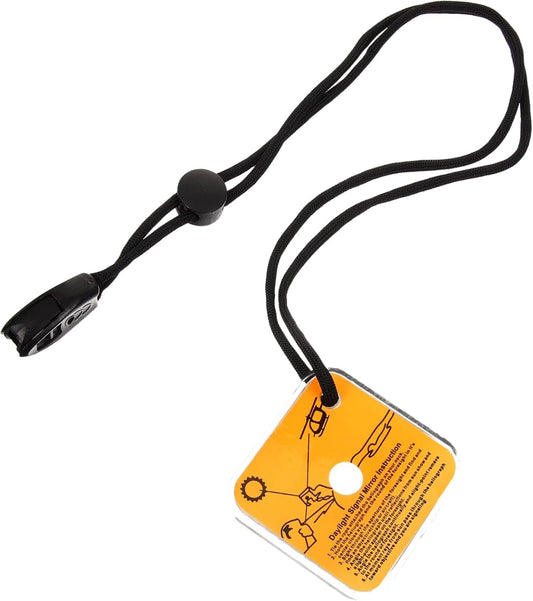 SKISUNO Survival Signal Mirror Reflective Emergency Outdoor Kayak Hiking Acrylic Material