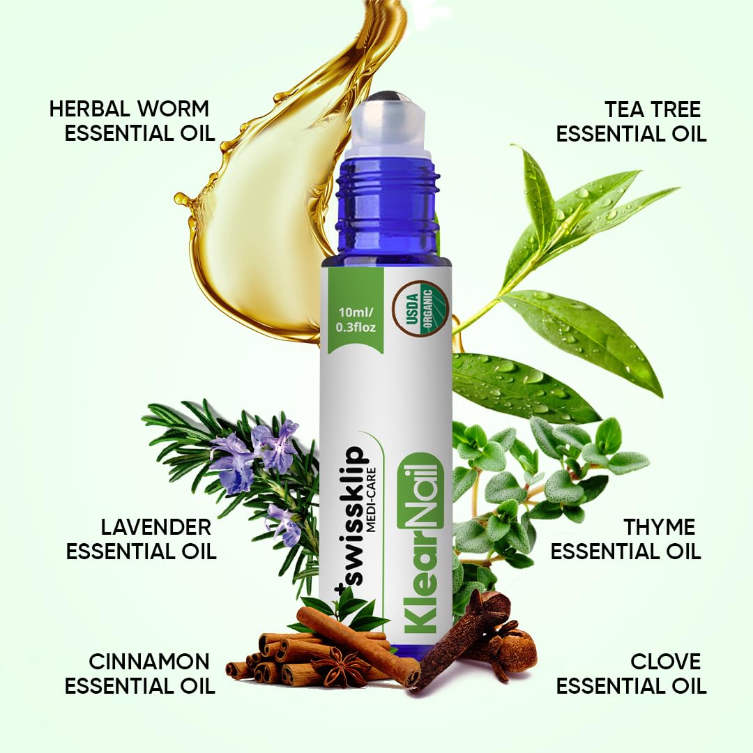 Swissklip Medi-Care Toenail Stick I Natural Solution for Healthy Nails I Suitable For Foot, Toe, and Fingernail I For Brittle Toenails – 10ml / 0.3 Fl. Oz. Pack of 1 - Made in USA