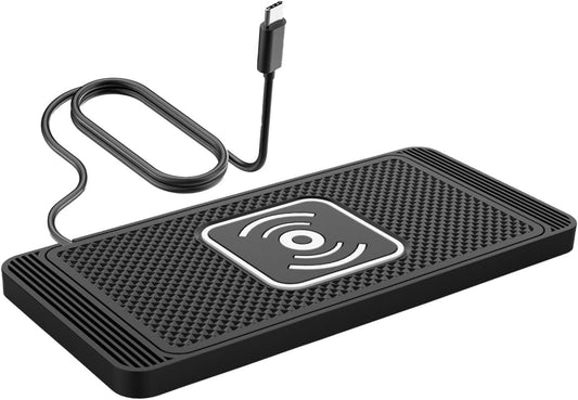 Car Wireless Charger Pad,15W Wireless Car Charger Pad Magnetic | Car Charger Holder, Car Phone Mount, Automatic Induction for Charging Phones