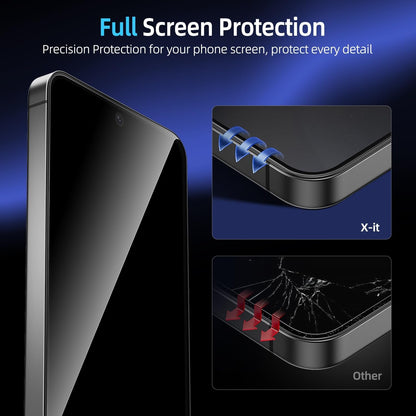 X-it for S25 Ultra Screen Protector [Non-Glass] Auto Alignment, Bubble-Free, Fingerprint ID Support,Case Friendly