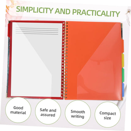 TEHAUX Multifunctional Notepad Clipboard Folio with Storage Pocket PU Writing Board for Office School and University Use Enhance Productivity and Organization