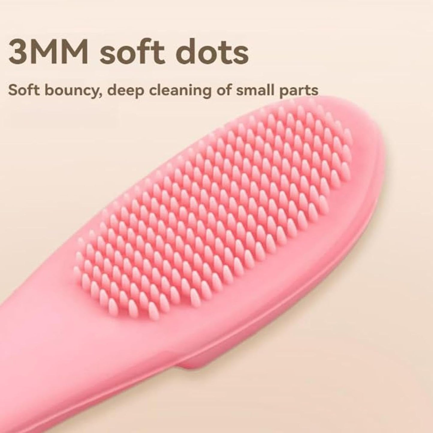 Cat Chin Brush | Pet Chin Scrubber | Pet Hygiene Scrubber | Pet Brush | Soft Silicone Grooming Chin Scrubber | Non Slip Multifunctional Finger Pet Supplies Cleaning Brush for Pet Cats Dogs