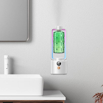 zwxqe Aromatherapy Diffuser, Wall Mounted Oil Diffuser, Smart Timing Air Freshener, Adjustable -Level Modes, Ideal for Yoga Room Toilet Hotel Nursery Indoor Use