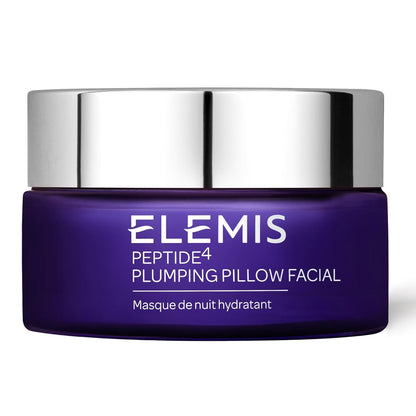 ELEMIS Peptide4 Plumping Pillow Facial Cooling Gel Sleep Mask Refreshes, Replenishes and Rehydrates for Radiant, Well-Rested Skin Overnight 50 mL