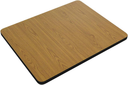 Flash Furniture Rectangular Table Top with Natural or Walnut Reversible Laminate Top, 24" W x 30" D x 1.13" H, XU-WNT-2430-GG