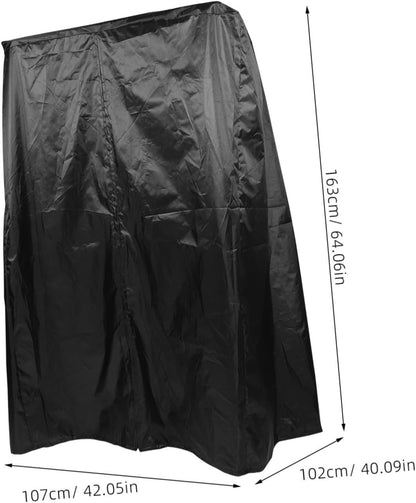 Abaodam Oxford Cloth Home Gym Equipment Cover for Indoor Machines Easy to Clean Zipper Protection Against Dirt and Scratches for Dumbbell Racks and Elliptical Trainers