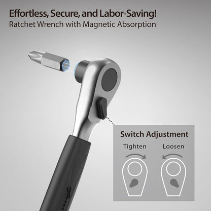 BONE 12-in-1 Portable Bike Tool Kit Lite, Compact Bicycle Maintenance Capsule with Ratchet Wrench Tool Set, Mini Essential Accessories for Bikes and Home, All-in-One Emergency Repair Solution