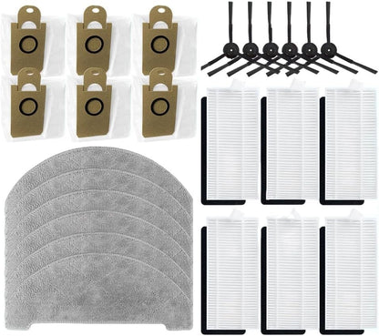 Cleaning Essentials Pack compatibile con aspirapolvere IMOU RV1 Pro Max, include molteplici accessori utili per migliorare le prestazioni