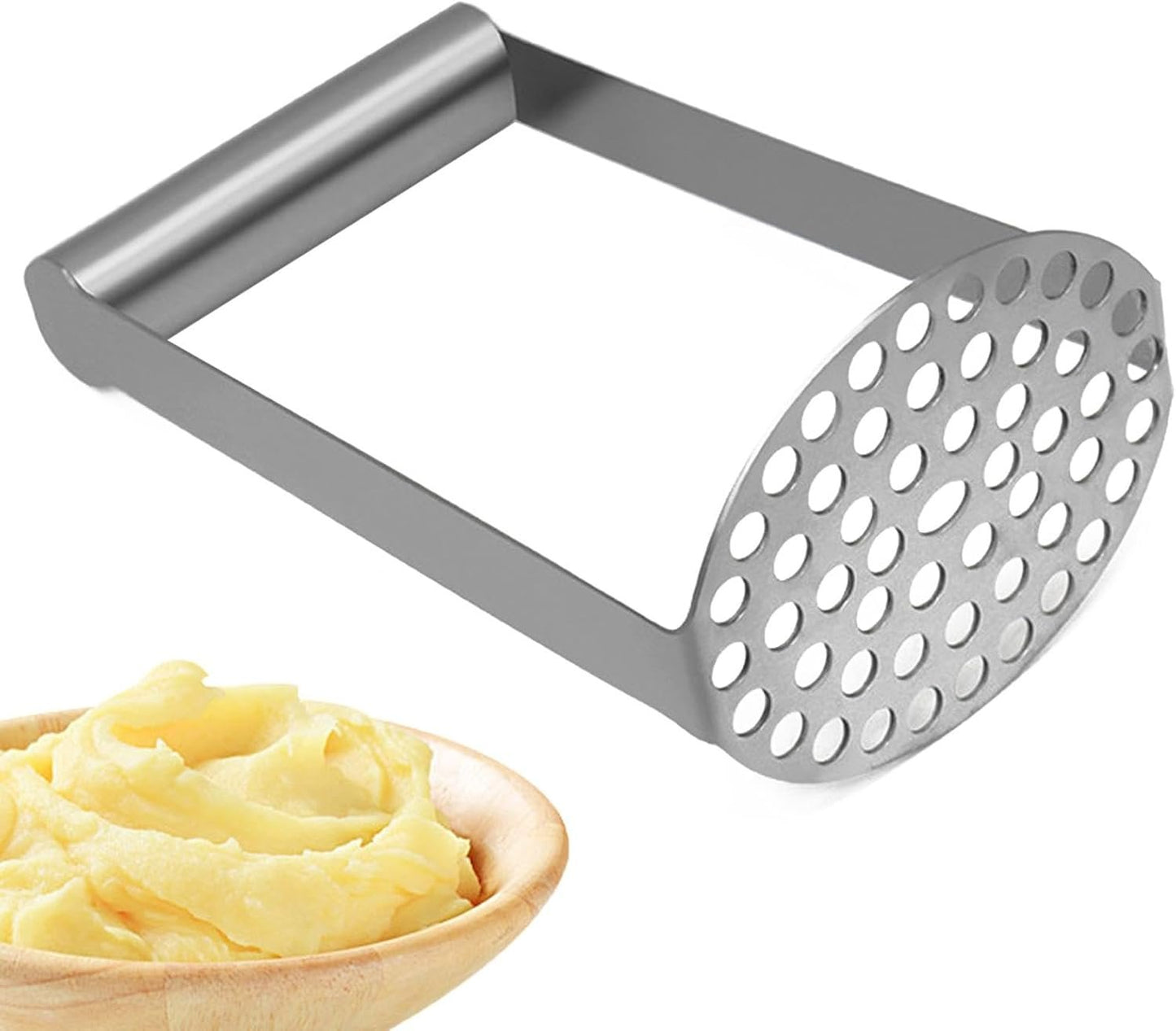 Potato Masher Kitchen Tool - Sturdy Kitchen Gadget for Mashing Potatoes, Avocados and More | Durable Kitchen Tool for Beans and Meat, Versatile Mashed Maker Tool