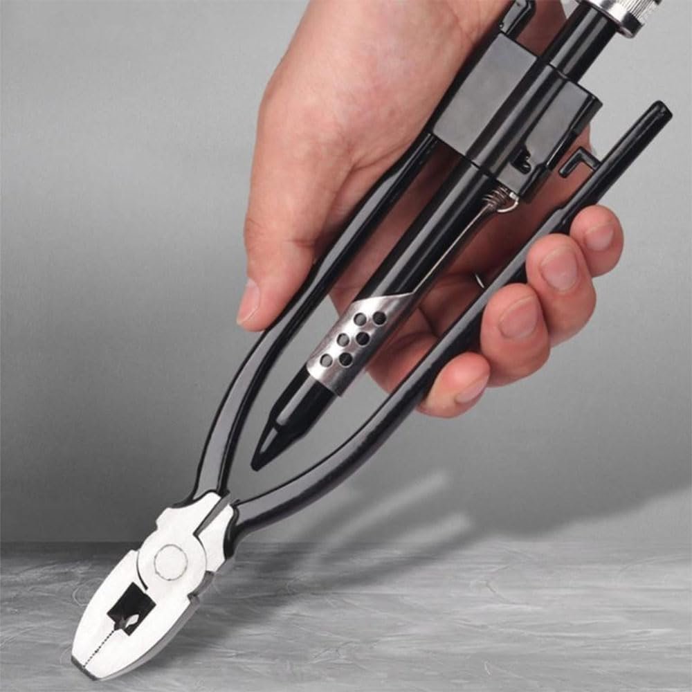 6 Inch Safety Wire Pliers, 0.3-0.7mm Lock Wire Twisting Tool for Automotive and Mechanical Repair