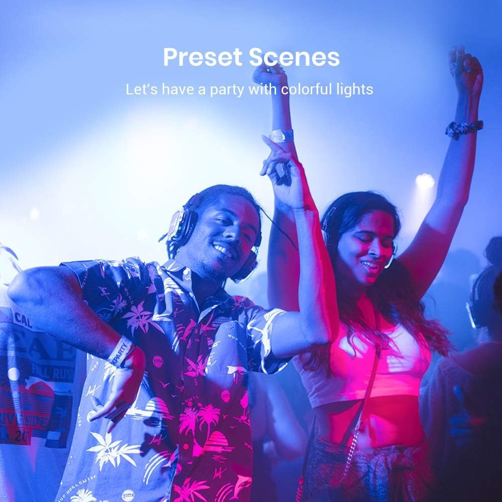 Broadlink Smart Light Bulb, 10W Dimmable RGB Color Changing Wi-Fi LED Smart Bulb E27 800lm, Works with Alexa, Google Home, Siri and IFTTT, No Hub Required, Multi-Color (LB27 R1)