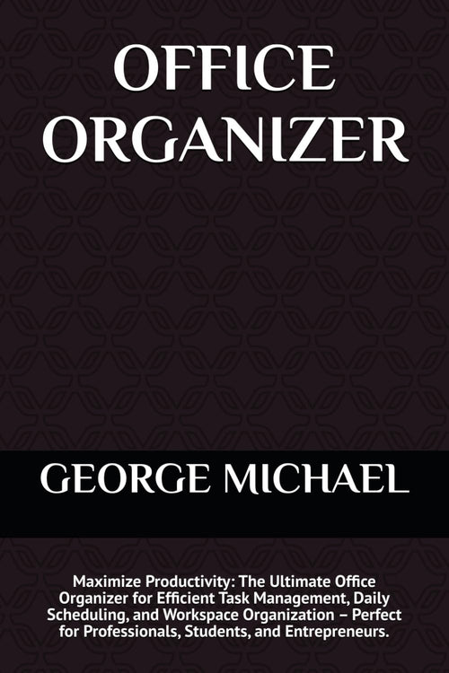 OFFICE ORGANIZER: Good for Task Management, Daily Scheduling, and Workspace Organization.