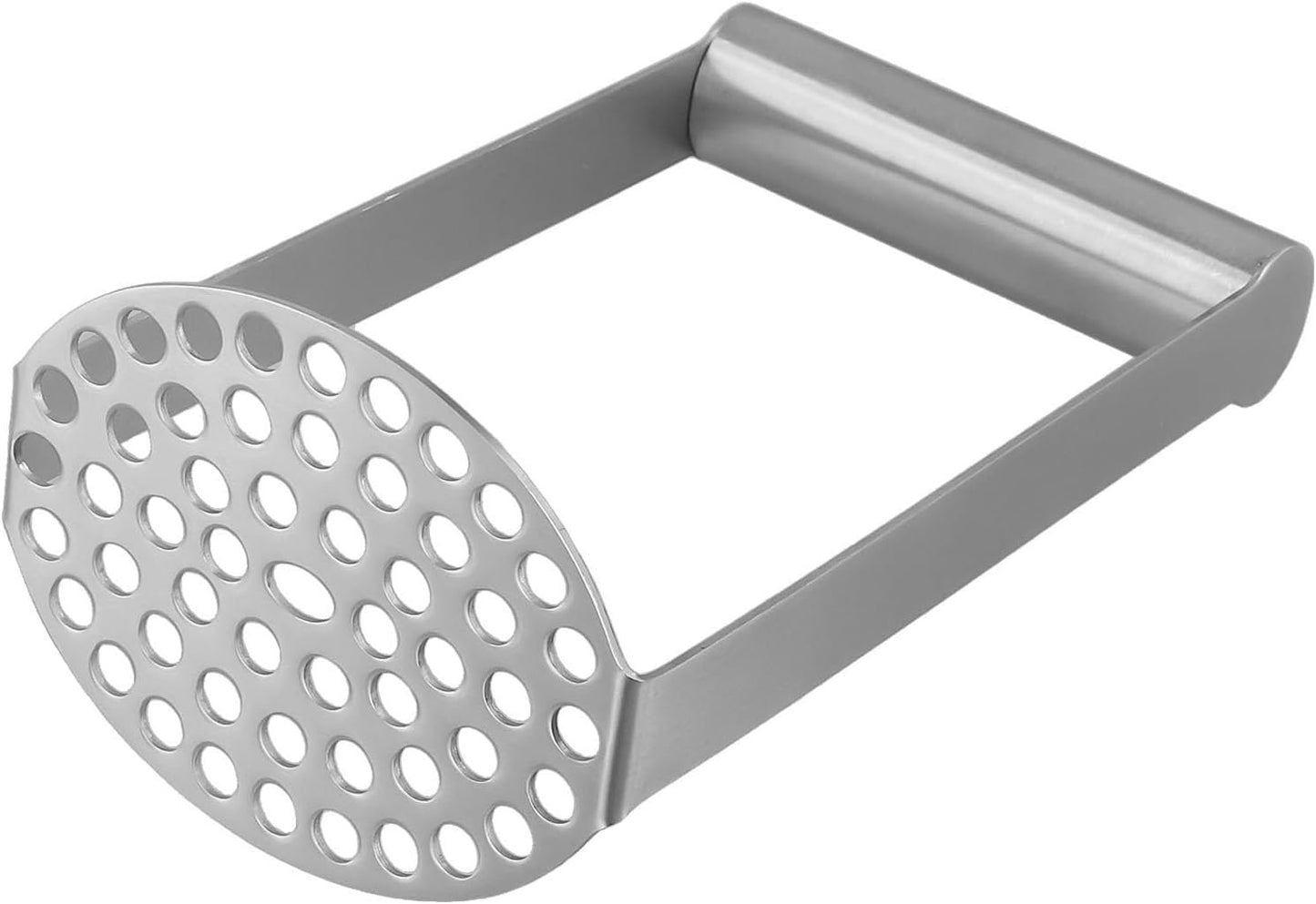 Schiacciapatate liscio in acciaio inox, schiacciapatate, utensile da cucina, facile da pulire, manico morbido antiscivolo, utensili da cucina, gadget da cucina