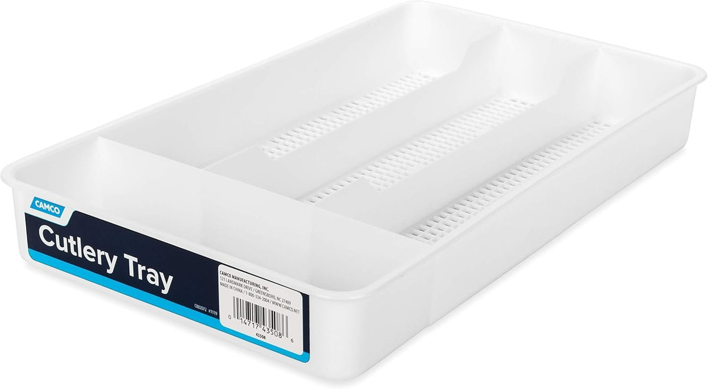 Camco 43508 Cutlery Tray - 7" x 11"