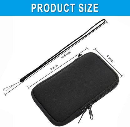 BEANPRECOY Diving Phone Protective Case Beach Phone Case Neoprene Cell Phone Sleeve Phone Sleeve for Running Phone Holder for Neck Cell Phone Pouch Bag for Walking Beach Vacation Portable Necessity