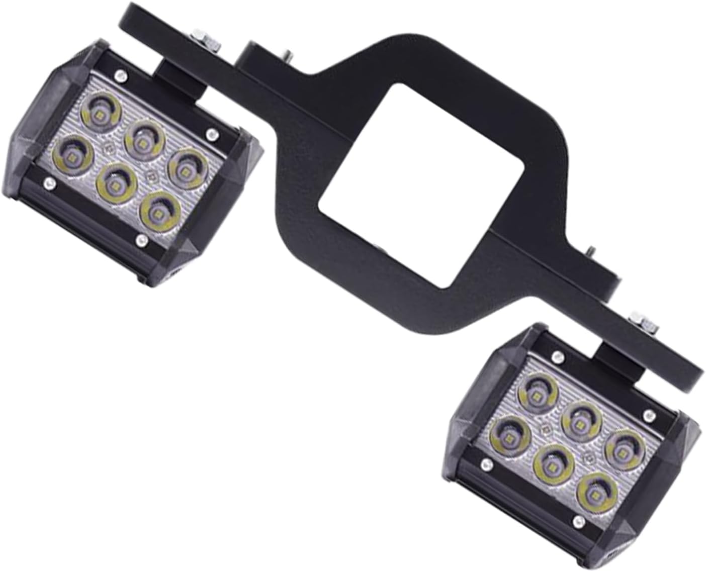 Generico Led Light Pods, Tailgate Light Strip with Hitch Mount, Waterproof Reverse Spotlight Bars for Pickup Truck, Boat, Trailer, Towing Vehicle Rear Accessories, 1 Piece