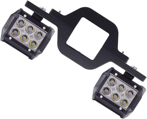 Generico Led Light Pods, Tailgate Light Strip with Hitch Mount, Waterproof Reverse Spotlight Bars for Pickup Truck, Boat, Trailer, Towing Vehicle Rear Accessories, 1 Piece
