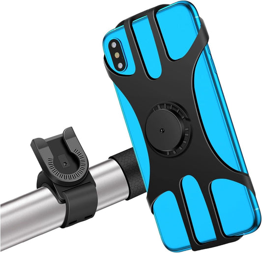 MOSUO Mobile Phone Holder, Smartphone Holder for Bike, Handlebar MTB Universal 360° Rotatable Phone Holder for Motorcycles, Bicycles and Electronic Devices for 4.5 Inches-7.0 Inches iPhone