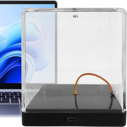 Rechargeable Magnetic Night Light Modern LED Touch Table Lamp for Bedroom Living Room Study Wall Decoration Portable Ambient Lighting Accessory Home Elegant Gift