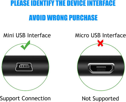 5Pack Mini USB to USB C Adapter, tunghey Mini USB Female to USB C Male Convert Charging & Data Sync Compatible with Galaxy S10 S9 S8 Plus Note 9 8, V40 V35 V30 V20 G7 G6 G5,Mo-to Z2 Z3