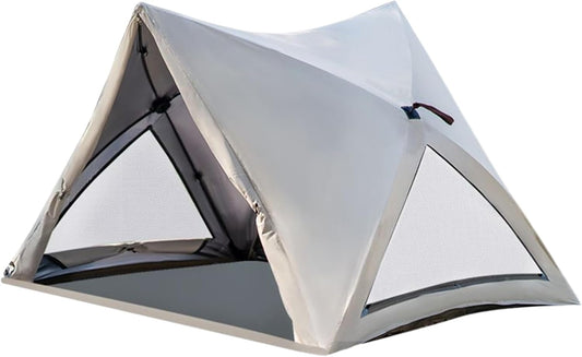 Tents For Camping, Waterproof Beach Tent, Foldable Shelter For 3-4 Person Use, Family Pop-Up Tent, Automatic Setup Outdoor Gear, Portable Travel Equipment, Hiking Camping Essentials For Adventure