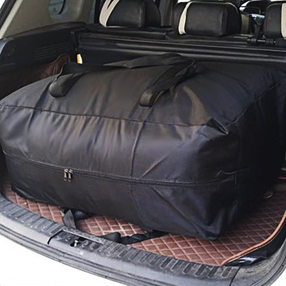 Extra Large Storage Bag for Bedding, Quilts, Pillows, Blankets, Clothes, Waterproof, Oversize, Carry Bag with 2 Handles, Foldable Travel Bag for Home