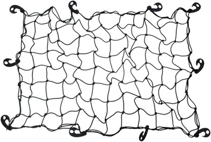 Car Elastic Mesh Trunk Storage Organizer Roof SUV Trunk Net Trunk Organizer for Trunk Cars Cars Trunk Mesh Net Car Trunk Cargo Basket Net Trunk Cargo Mesh Black Luggage Universal