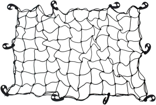 Car Elastic Mesh Trunk Storage Organizer Roof SUV Trunk Net Trunk Organizer for Trunk Cars Cars Trunk Mesh Net Car Trunk Cargo Basket Net Trunk Cargo Mesh Black Luggage Universal